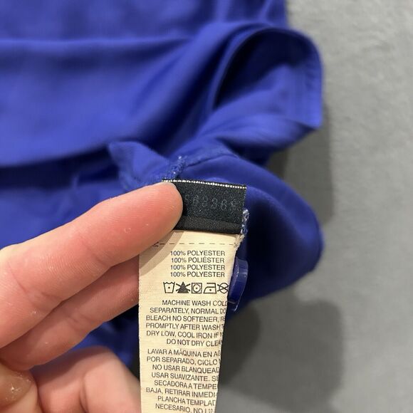 Oakley Shirt Mens Large Blue Green Center Logo Golf Polo Performance Hydrolix - Picture 12 of 12